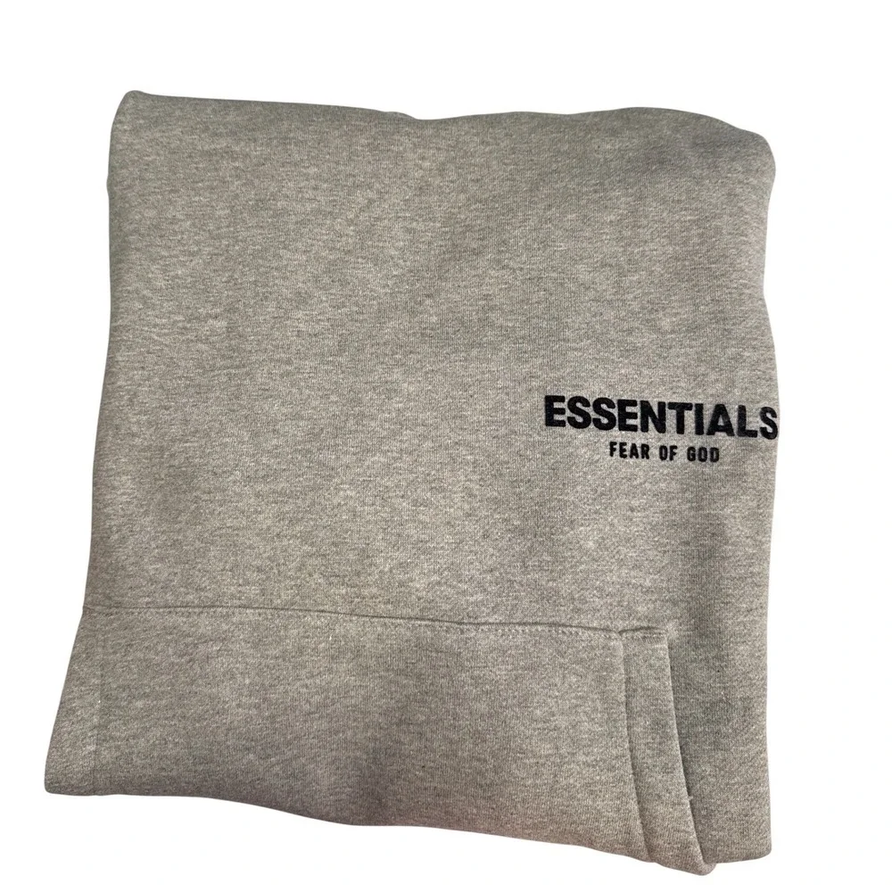 Fear of God Essentials Pacsun Hoodie Dark Oatmeal‎   - Small